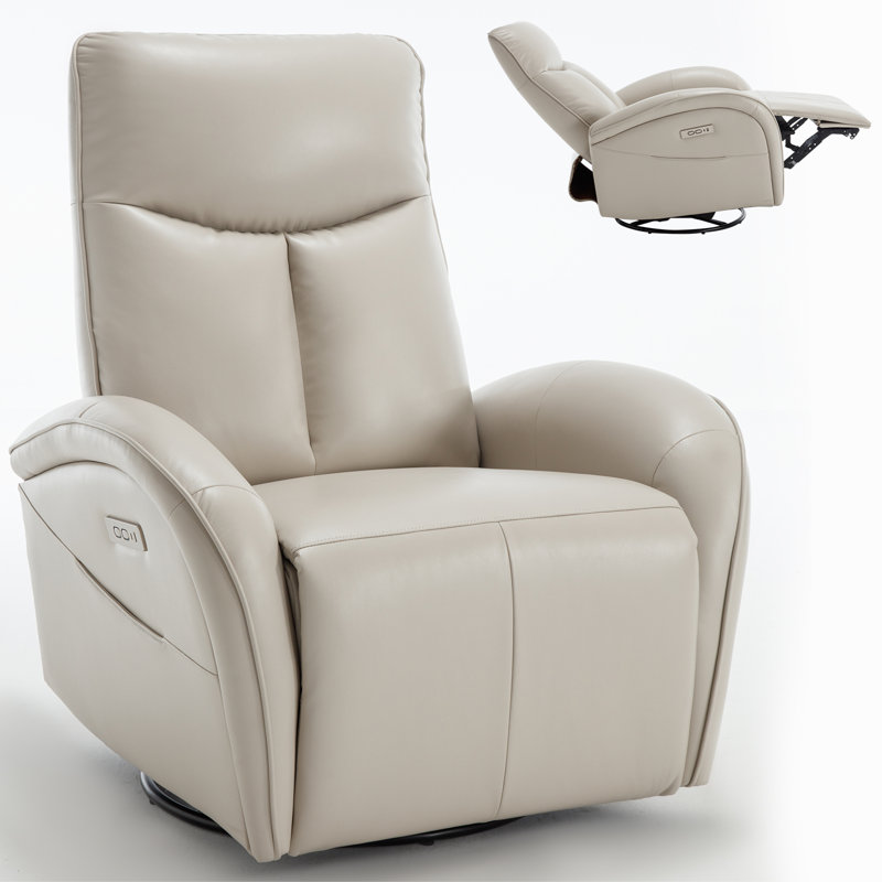 Fauteuil inclinable électrique Ethredge, Beige