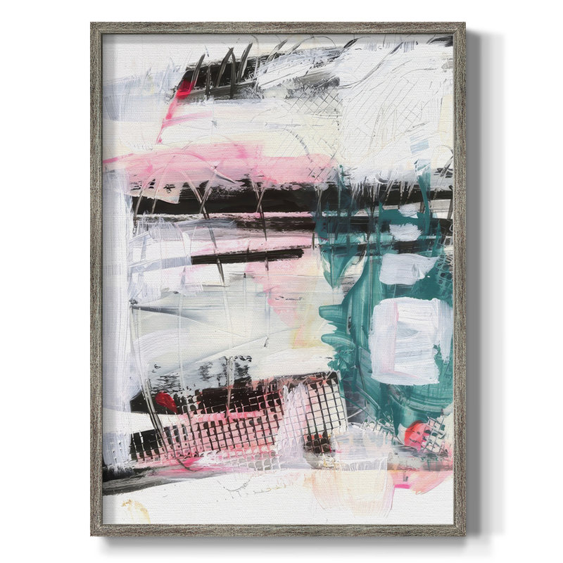 Parade I Framed Print - Solid Wood, 11" H x 9" W