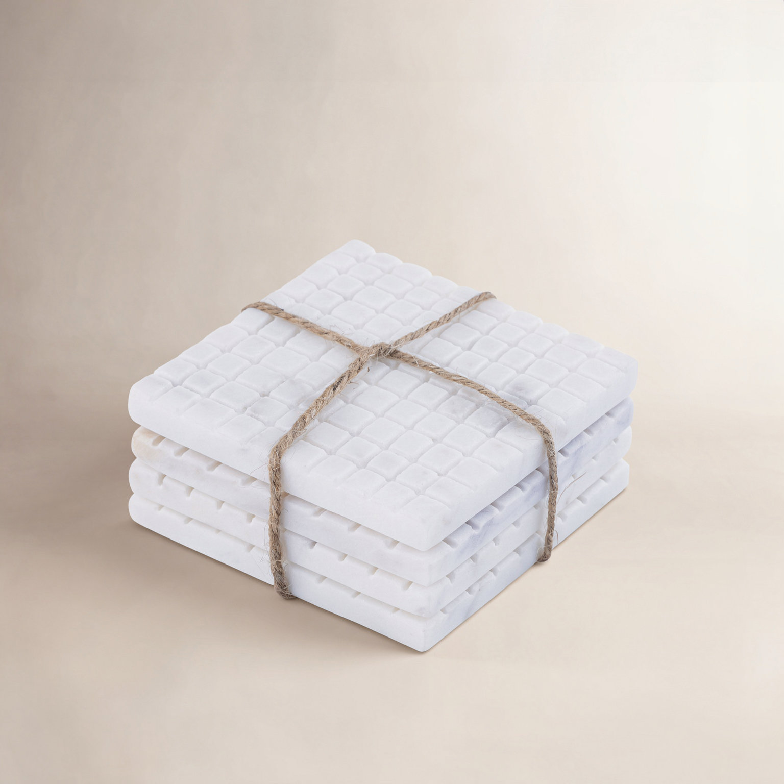 Marble Square Piece Coaster