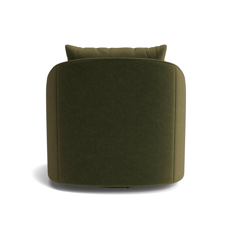 Laurel Swivel Chair, Performance Velvet - Balsam