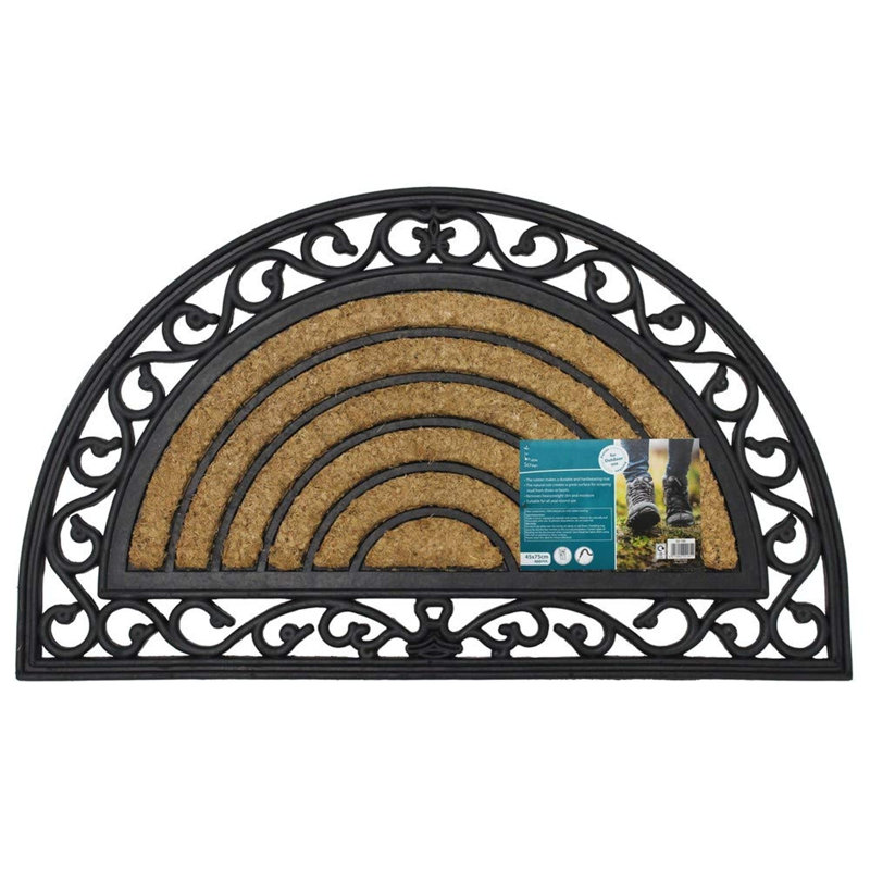 Heavy Duty Rubber Coir Door Mat