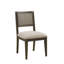 Ensemble de 2 chaises sans accoudoirs