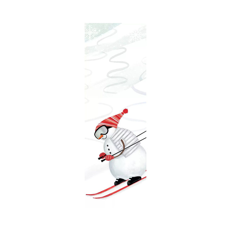 Snow Day Collection B by Victoria Borges - Wrapped Canvas Panoramic Gallery-Wrapped Canvas Giclée