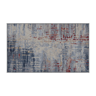 Silky Soft Plush Gray Area Rug
