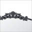 Miroir de conception classique avec cadre d'inspiration baroque pour salle de bain-578476586-578476585