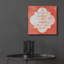  «Large Heart» par Erin Clark, art mural en verre acrylique, 12 po x 12 po-2085738730