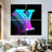 Keiri Futuristic Neon Letter Y-109119530