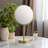 Circular Free Standing Magnifying Make Up Mirror-93468251