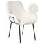 47cm H Boucle Upholstered Upholstered Back Armchair-1526743997