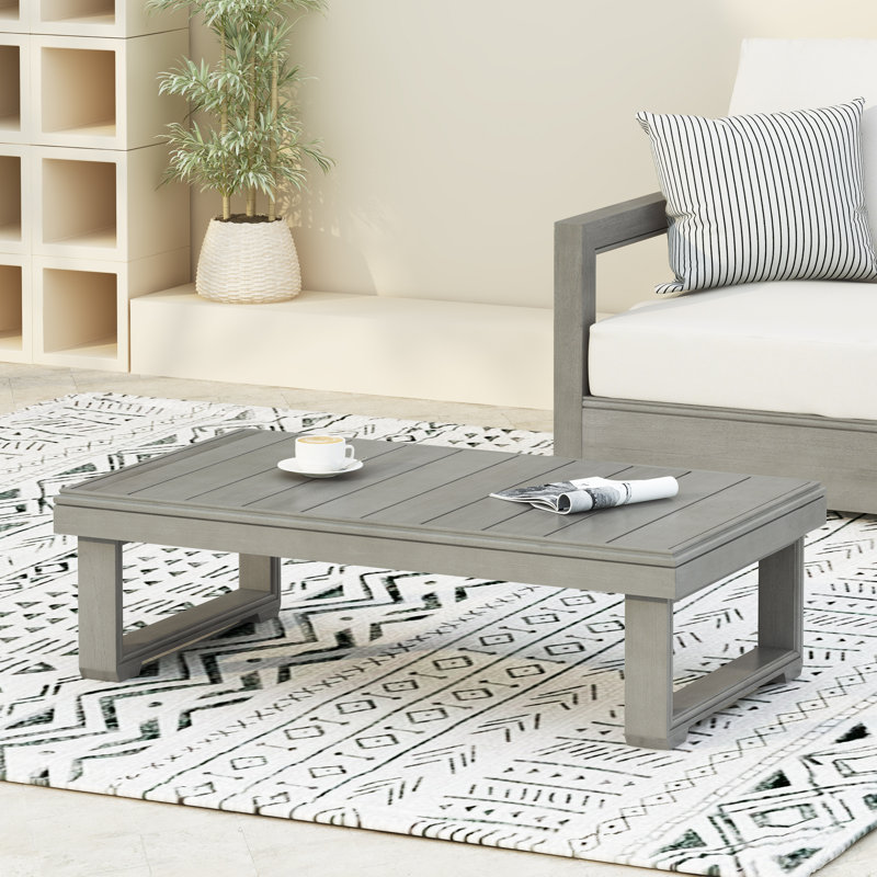 TABLE BASSE WESTCHESTER, Gris clair