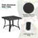 Chamber 3 Pieces Outdoor/Indoor Aluminum Patio Conversation Seating Group With Sunbrella® Cushions And Side Table