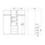 Bonaira 3 Door Manufactured Wood Wardrobe-82963259