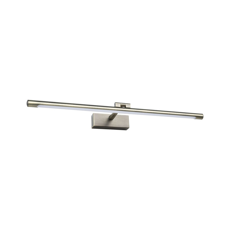 1 -Light Hardwired LED Can Be Mounted On The Wall Picture Light, Antique Brass