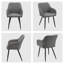 49cm H Upholstered Metal Armchair-453117955