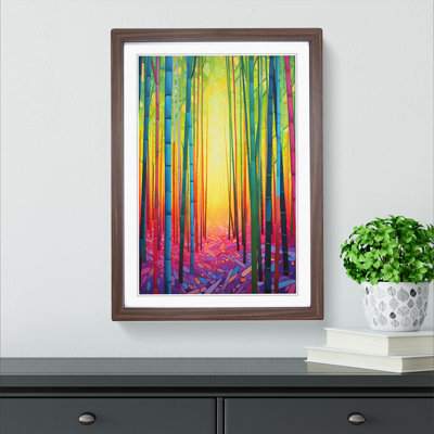 Single Picture Frame Print on Wood