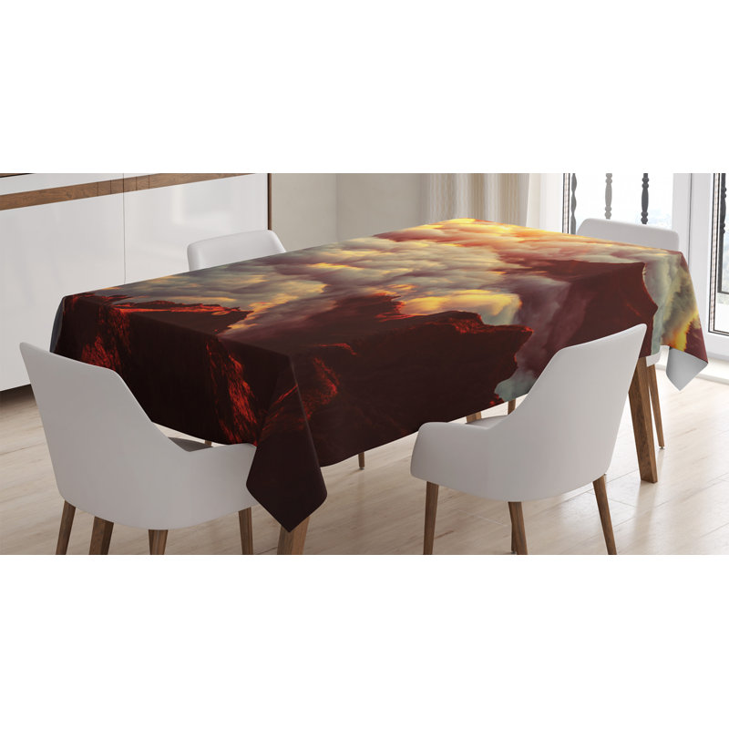 Sunset Tablecloth, 84" L x 60" W