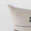 Housse de coussin rectangulaire en lin Thalia