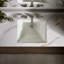 Lavabo de salle de bain rectangulaire encastré avec trop-plein Memoirs-6916897