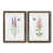 Papier, cadre noyer