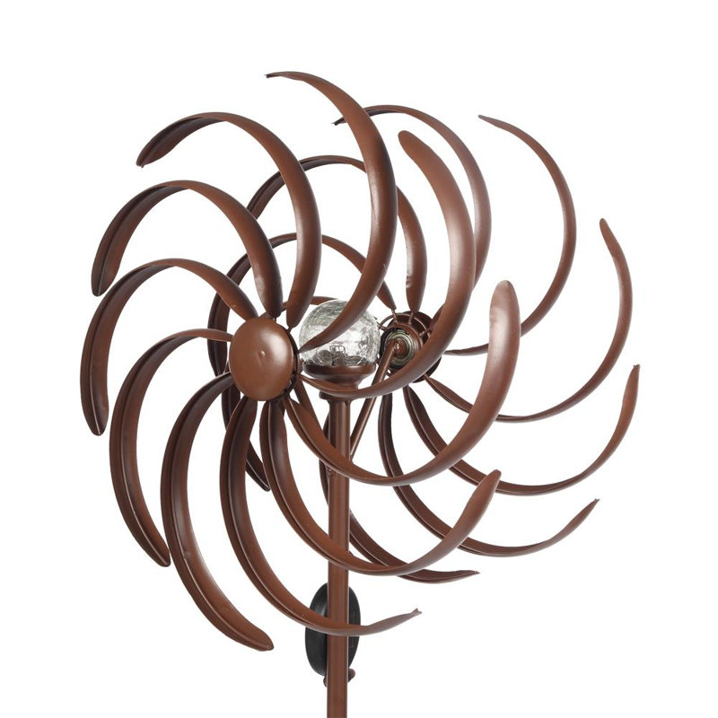 Moulin à vent en spirale décoratif Figura
