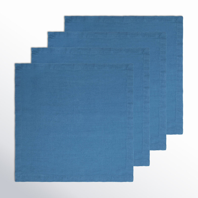 Dalissa Linen Square Napkin, Lake