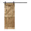 Pine Wood Sliding DIY Barn Door With Installation Hardware Kit-93178030-93178046