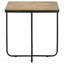 Table d'appoint avec cadre noir