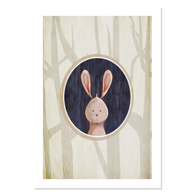 «Juvenile Forest Animals», impression sur papier, H 40 x l 28 po x P 1 po, Papier