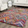 Anaheim Hand Tufted Wool Pile Chevron Rug