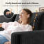 4 Seater Corduroy Sofa-1427602470