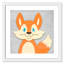 «Cheery Fox», impression sur papier-47842083-47842075