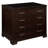 Mocha 37" Wide Transitional File Cabinet