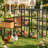 Spacious Pet Cage with Multi-Zone Living