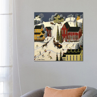 Christmas Cheer by Debbie Criswell - Painting on Canvas