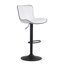 Tabouret de bar pivotant en similicuir-111944039