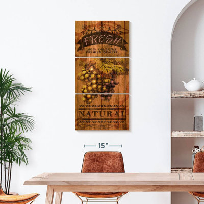 «Fresh Grapes», reproduction sur toile