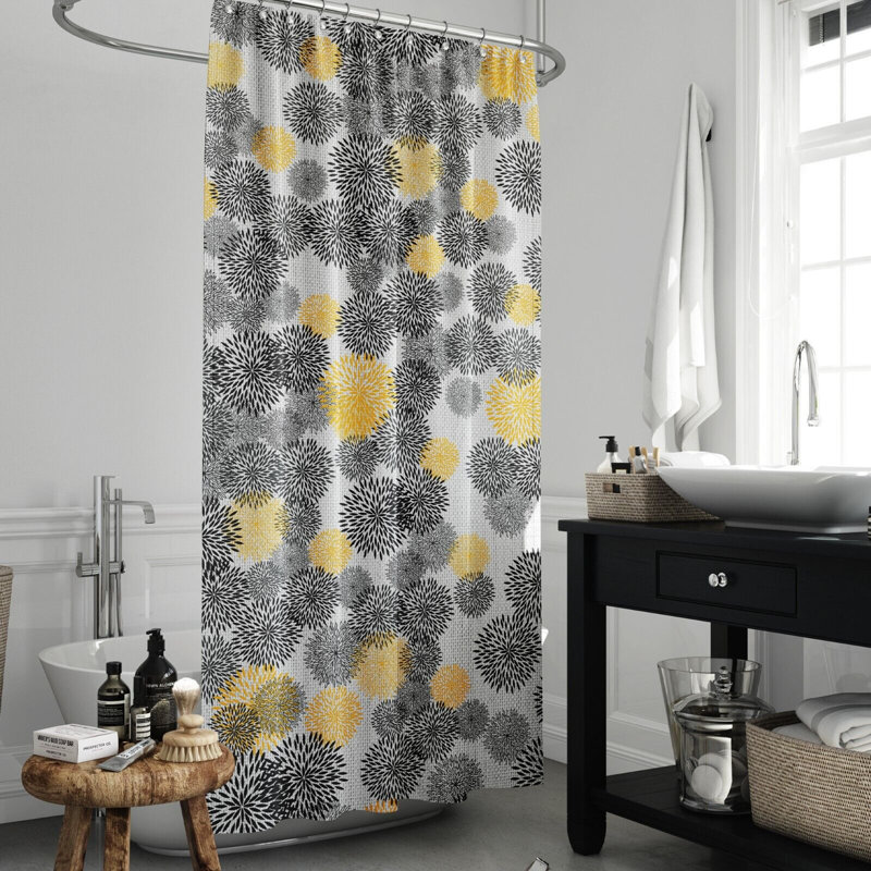 Adjua Polyester Shower Curtain