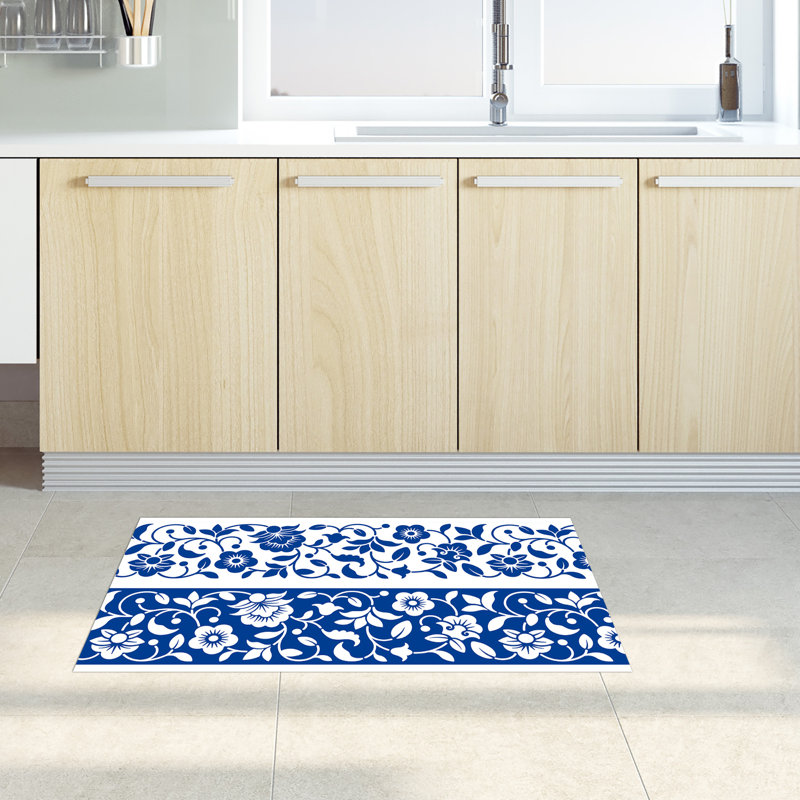 Freytes Floral Area Rug, Rectangle 52 x 280cm