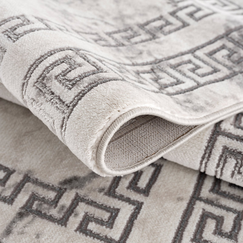 Philon Abstract Indoor Rug, Rectangle 6'7" x 9'6"
