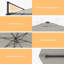 Parasol en porte-à-faux 132 po Derontae-788977045