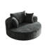 Fauteuil pivotant à 360 degrés Fluffy Chenille-825257887