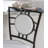 Vinciguerra Swivel Upholstered Adjustable Height Counter Stool with Metal Frame