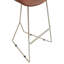 Bucyrus Upholstered Counter Stool with Metal Frame-1540806504
