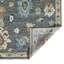Tapis floral gris noué à la main Torina-1883452347