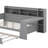 Wooden Daybed With Storage Shelves, Multi-Functional Bed With Twin Size Trundle Bed And Study Desk-732644380