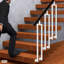 6 pièces de rampes d'escalier réglables pour terrasse, balcon, escalier-117204104