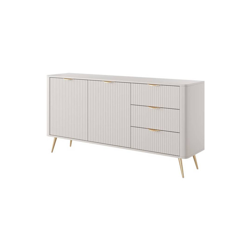 Elegant Neutrality: Stewartstown Sideboard Cabinet 163cm , Cashmere
