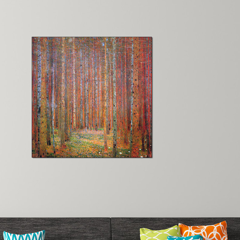 Gustav Klimt - Wrapped Canvas Painting, 70cm H x 70cm W x 1.8cm D