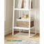 119.88cm H x 34cm W Ladder Bookcase