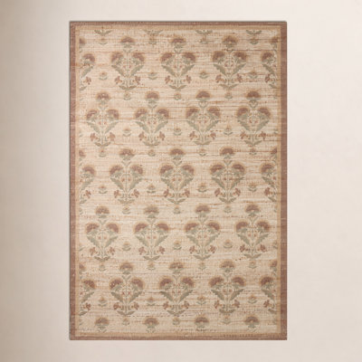 Chris Loves Julia x Loloi Rue Wheat Sage Rug